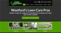 Desktop Screenshot of lawn-solutions.net